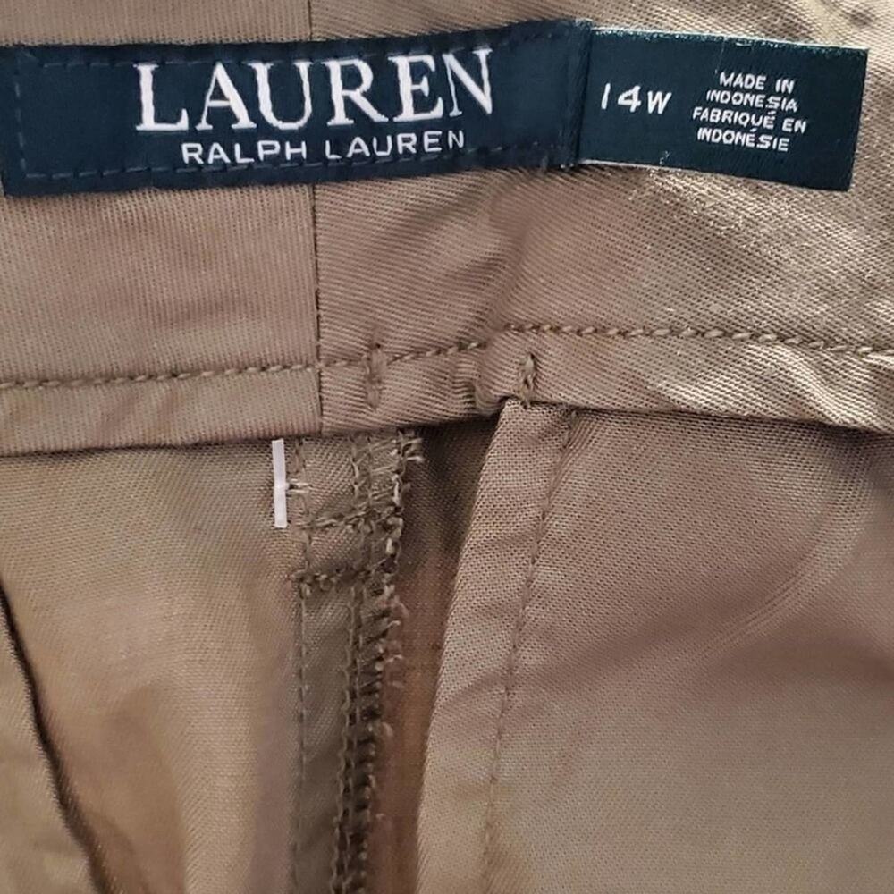 LAUREN Ralph Lauren Fern High Waist‎ Pants 14W new!!! - Picture 7 of 7